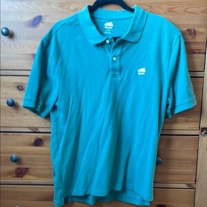 Teal Roots Polo Shirt